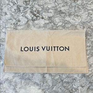 🧡 Louis Vuitton Flap Dust Bag 13” x 7.5” – Wallet or Small Purse Size
